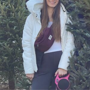 Nike Women's White Puffer Jacket